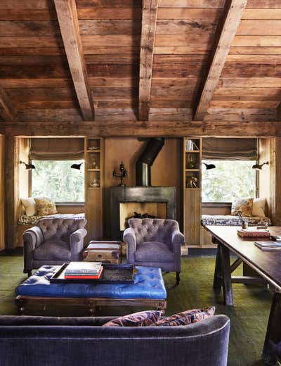  Country Office and Study. ROARING FORK RANCH by Eigelberger Architecture and Design.