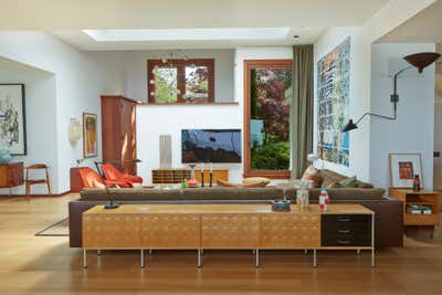  Eclectic Family Home Entry and Hall. Bayfront House by Michael Haverland Architect.