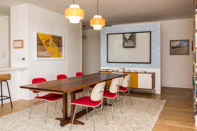  Modern Apartment Dining Room. Upper West Side Apartment by Michael Haverland Architect.