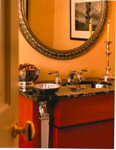  French Bathroom. A Residence on Gramercy Park by Elizabeth Hagins Interior Design.