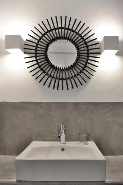  Contemporary Vacation Home Bathroom. Kea Seafront Villa by Anna-Maria Coscoros Interior Design.