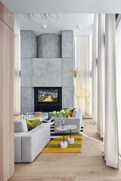  Minimalist Apartment Living Room. SheltonMindel Manhattan Triplex by SheltonMindel.