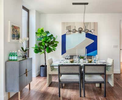 Contemporary Apartment Dining Room. Brooklyn Condo by Right Meets Left Interior Design.
