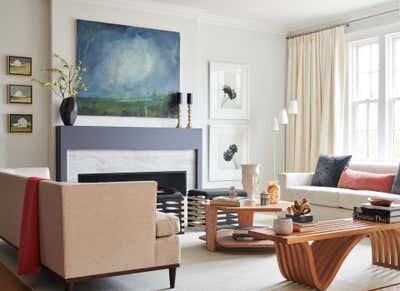  Transitional Apartment Living Room. New Jersey Condo by Right Meets Left Interior Design.