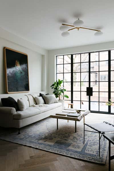  Eclectic Family Home Living Room. Brooklyn Brownstone by Jae Joo Designs.