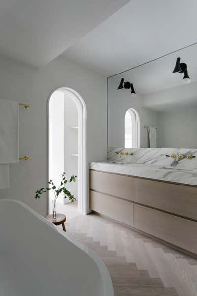  Minimalist Family Home Bathroom. Brooklyn Brownstone by Jae Joo Designs.