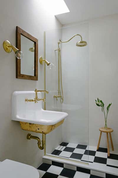  Eclectic Family Home Bathroom. Brooklyn Brownstone by Jae Joo Designs.