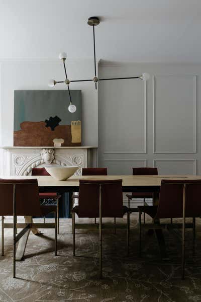  Eclectic Family Home Dining Room. Brooklyn Brownstone by Jae Joo Designs.