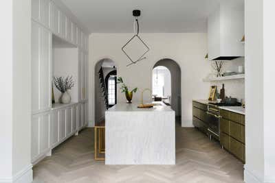  Modern Family Home Kitchen. Brooklyn Brownstone by Jae Joo Designs.