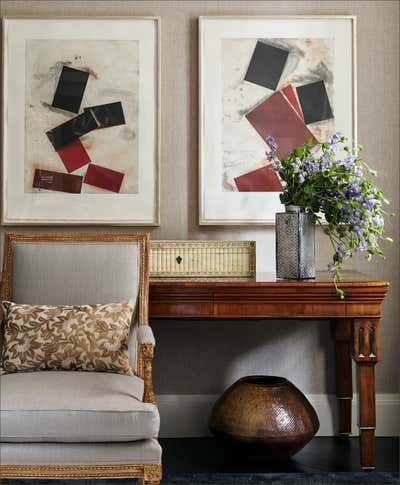 Contemporary Apartment Living Room. Park Avenue Residence by Sandra Nunnerley Inc..