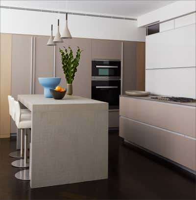  Contemporary Apartment Kitchen. Park Avenue Residence by Sandra Nunnerley Inc..