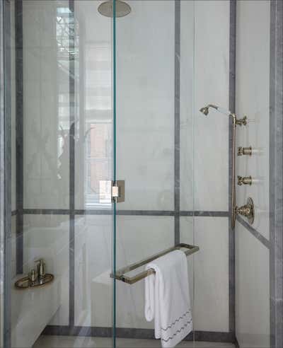  Contemporary Apartment Bathroom. Park Avenue Residence by Sandra Nunnerley Inc..