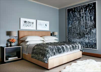  Modern Family Home Bedroom. Aspen Mountain Chalet by Sandra Nunnerley Inc..