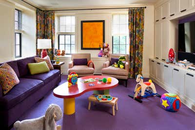  Modern Apartment Children's Room. West Village Maisonette by Glenn Gissler Design.