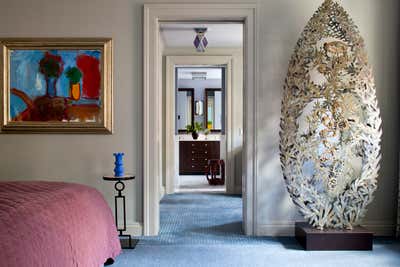  Modern Apartment Bedroom. West Village Maisonette by Glenn Gissler Design.