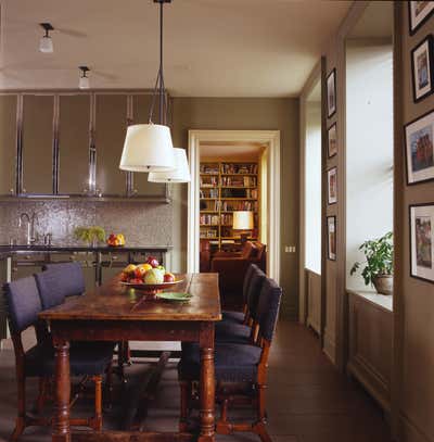  Traditional Apartment Kitchen. Family Duplex by Glenn Gissler Design.