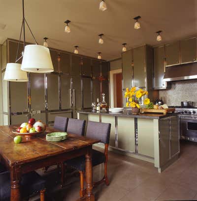  Traditional Apartment Kitchen. Family Duplex by Glenn Gissler Design.
