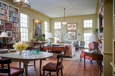 Traditional Country House Living Room. Mississippi Delta Retreat by Brockschmidt & Coleman LLC.