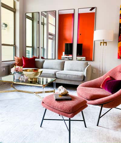  Art Deco Living Room. Art Deco by Decorelle LLC.