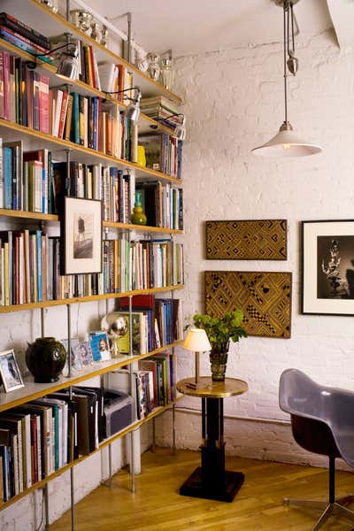  Modern Apartment Office and Study. Chelsea Loft by Glenn Gissler Design.