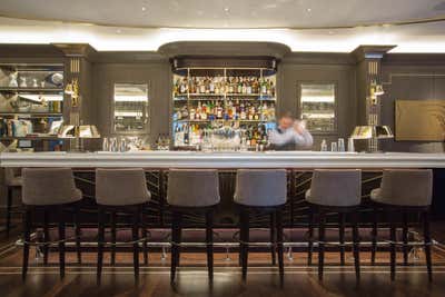  Regency Art Deco Restaurant Bar and Game Room. Churchill Bar by Spinocchia Freund.
