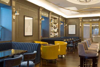  Art Deco Bar and Game Room. Churchill Bar by Spinocchia Freund.