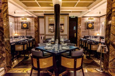  Asian Restaurant Dining Room. Jamavar by Fabled Studio.