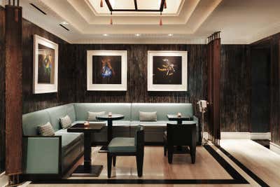  Modern Eclectic Restaurant Bar and Game Room. Restaurant Gordon Ramsay by Fabled Studio.