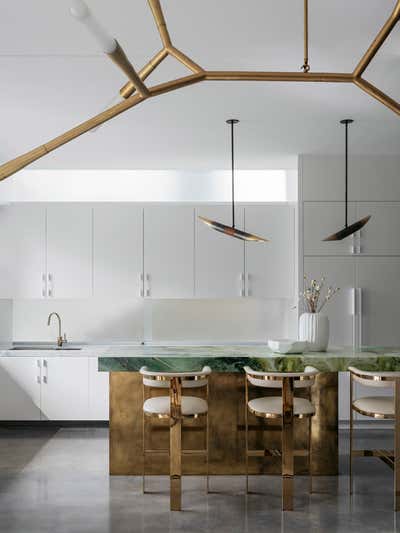  Eclectic Family Home Kitchen. Juniper House by Dylan Farrell Design.