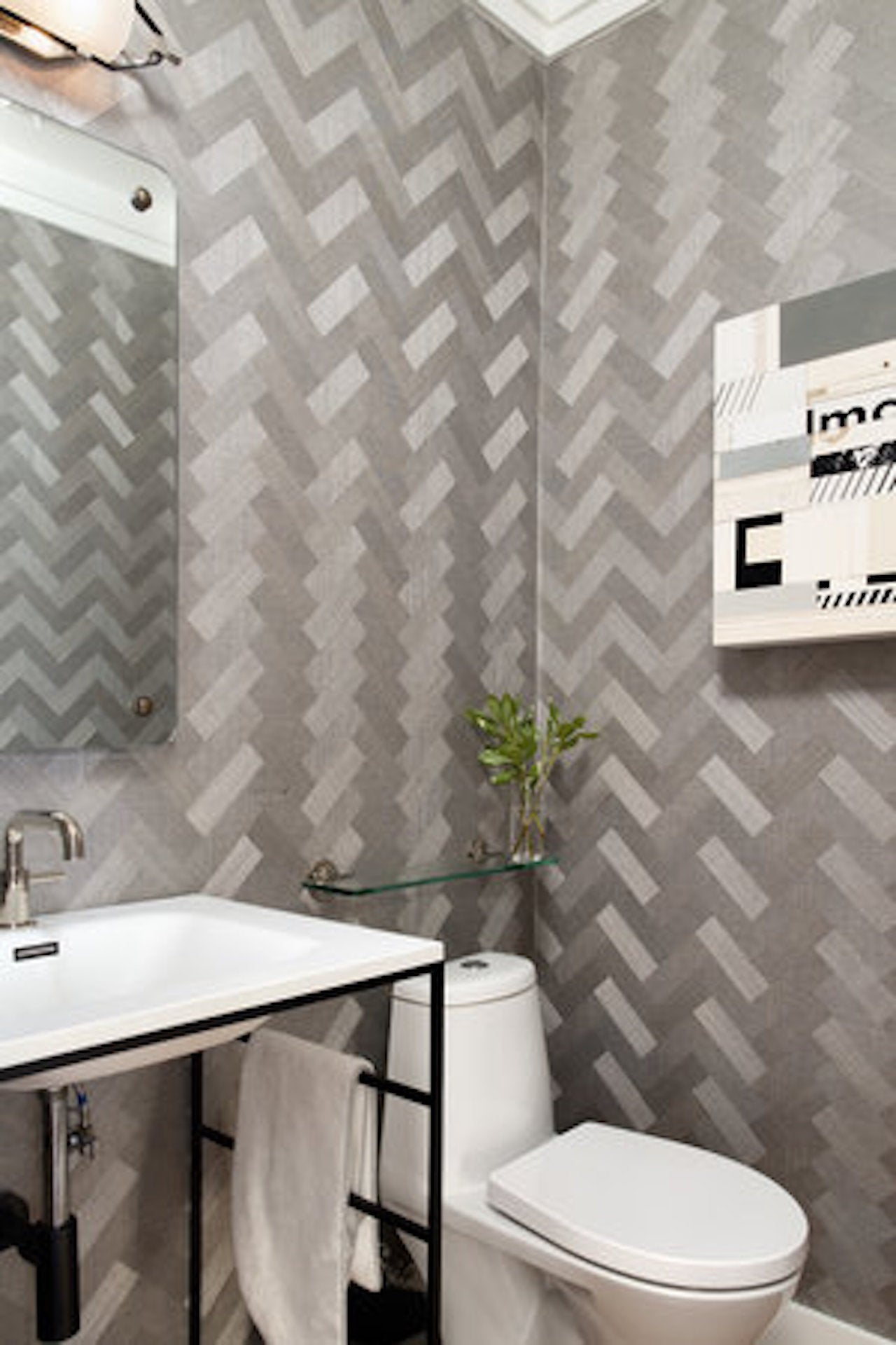 Powder Room by Zoe Feldman Design | 1stDibs