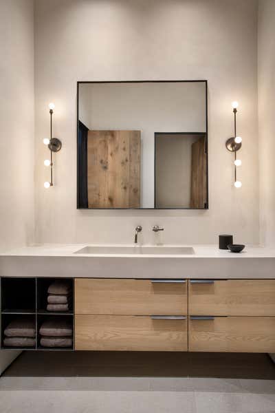  Rustic Bathroom. Wit's End by Lisa Kanning Interior Design.