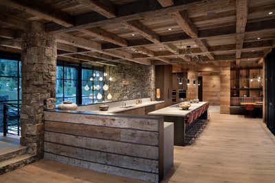  Rustic Kitchen. Wit's End by Lisa Kanning Interior Design.