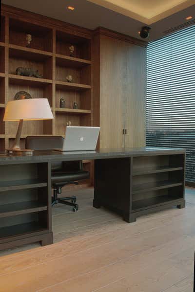  Modern Apartment Office and Study. Apartments on Klimashkina street by Argento Style.