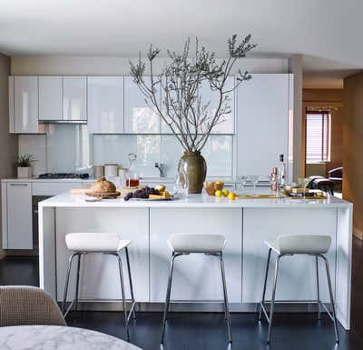  Modern Apartment Kitchen. West Village Pied-à-terre by Tichenor and Thorp Architects.