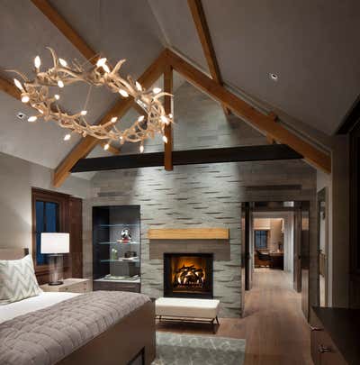  Rustic Bedroom. Mt. Barlow by Lisa Kanning Interior Design.