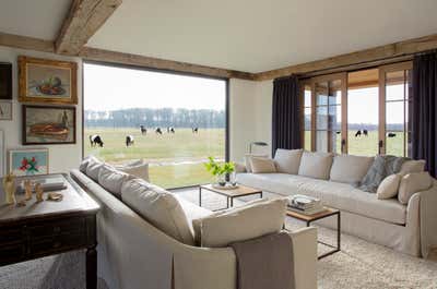  Organic Country House Living Room. Martha's Vineyard Modern Farmhouse by Kathleen Walsh Interiors.