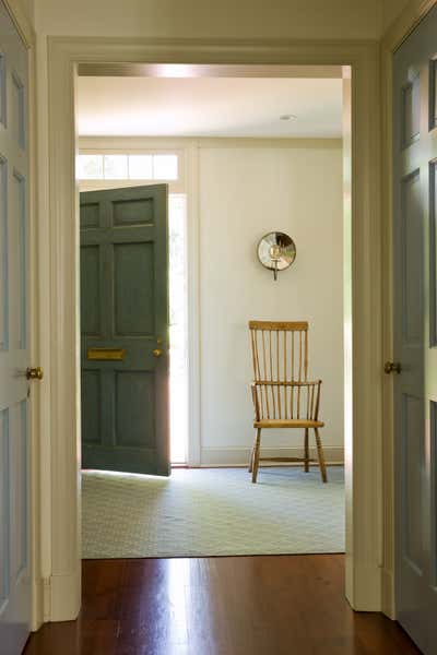  Traditional Family Home Entry and Hall. City Farmhouse by Solis Betancourt & Sherrill.