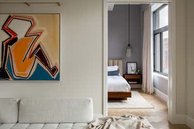  Contemporary Apartment Bedroom. W 10th Street by GRISORO studio.