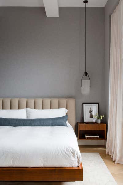  Contemporary Apartment Bedroom. W 10th Street by GRISORO studio.