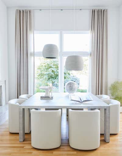  Modern Family Home Dining Room. Soft Modernism in the Midwest  by Oovray Studios by Karin H Edwards.