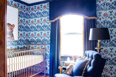  Eclectic Maximalist Family Home Children's Room. Ferrall by Nichole Loiacono Design.