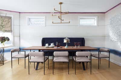  Eclectic Family Home Dining Room. Urban Jewel Box by Kari McIntosh Design.