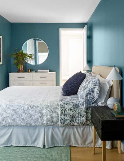  Eclectic Family Home Bedroom. Urban Jewel Box by Kari McIntosh Design.