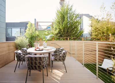  Eclectic Family Home Patio and Deck. Urban Jewel Box by Kari McIntosh Design.