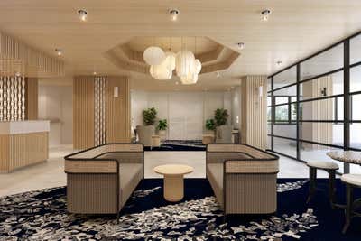  Contemporary Hotel Lobby and Reception. Sebel Sydney Manly Beach by In Design International.