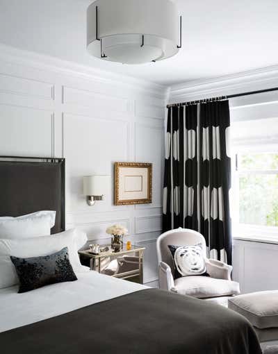  Transitional Apartment Bedroom. PARK AVENUE / 70TH STREET by Capponi Studio LTD..