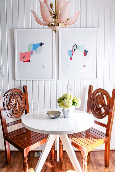  Maximalist Family Home Dining Room. Overland Park Home by Nichole Loiacono Design.