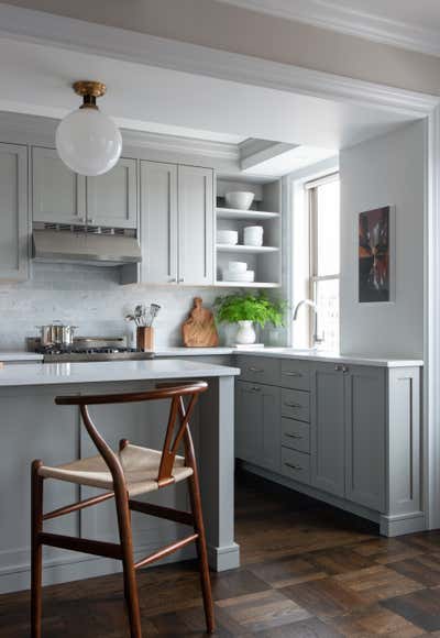  Modern Apartment Kitchen. WAVERLY PLACE by Capponi Studio LTD..