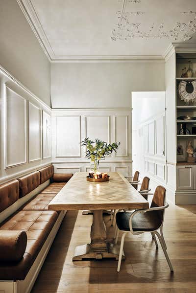  Transitional Apartment Dining Room. The Grand  by In Design International.