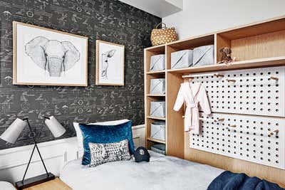  Victorian Transitional Apartment Children's Room. The Grand  by In Design International.